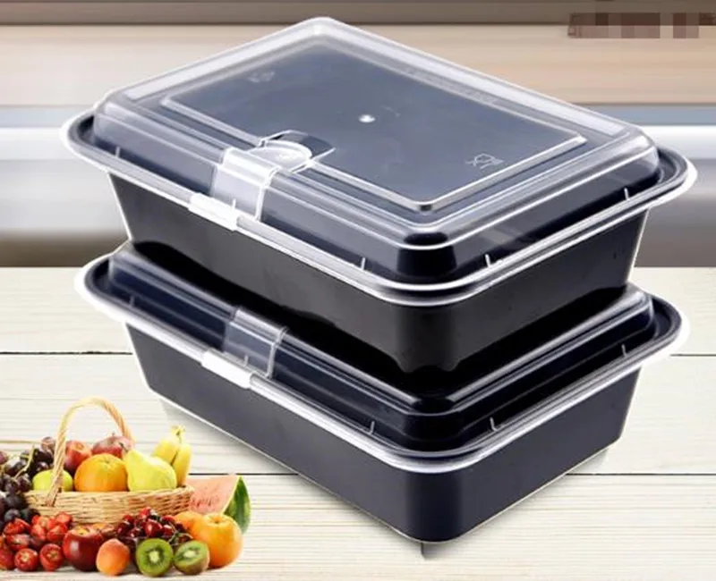 Food Packaging Supplies Disposable Microwave Safe Takeaway Plastic ...