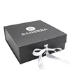 Customized Logo Printed Foldable Cardboard Flat Pack Gift Box Magnetic Paper Boxes with custom spot uv logo