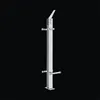aluminum decking railing/glass balustrade/ U channel glass railings for balcony