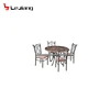 Free Sample Marble Metal Stone Top Glass Chairs Diner Designer Dining Table Sets