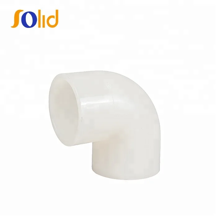 PN16 Industry Type Plastic PVC UPVC Pipe Fittings 90 Degree Elbow