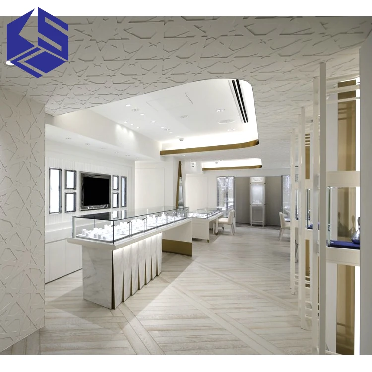 Glass Jewelry Store Fixture Jewelry Shop Interior Design Idea For Sale