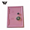 Small Metal Key Lock & Combination Lock Cash Safe Security Box With Inner Plastic Coin Box