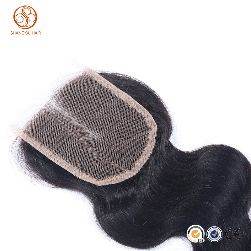 

virgin hair Brazilian body wave lace closure remy human hair
