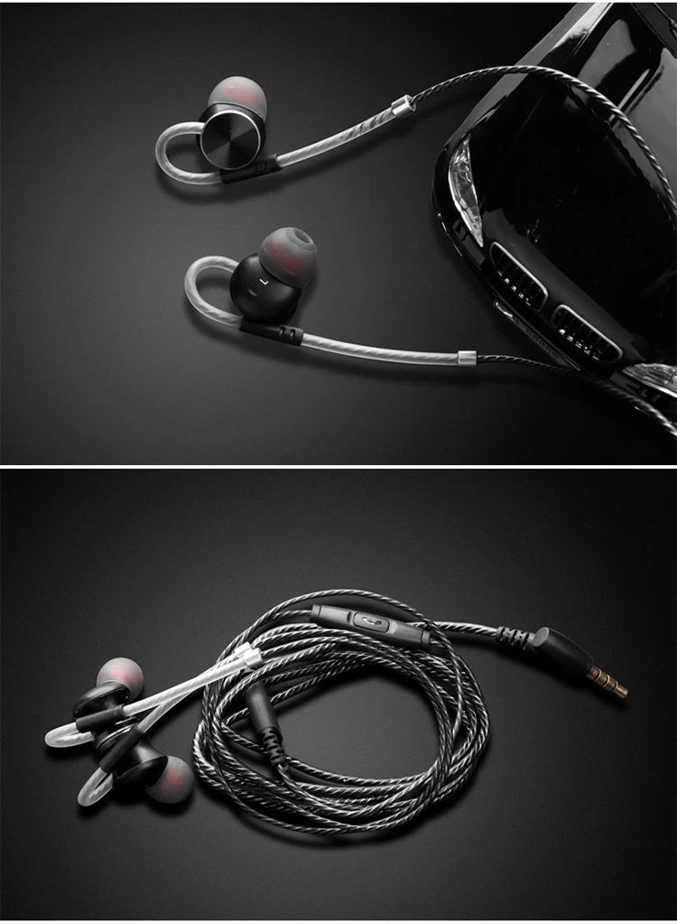 Genuine QKZ DM10 In Ear Portable Wired Earphones with mic