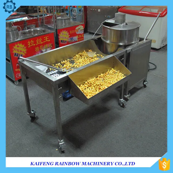 Best Manufacture Automatic Kettle Corn Popcorn Making Machine