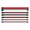 ATX Cable Power Supply Adaptor Connector cable with Cable Comb 6 Pieces Set 24 Pin 8 Pin 6 Pin.