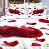 hot sale professional queen size quilt manufacturers 3d Rose Flower printed patchwork quilt cover 100% cotton bedding sets
