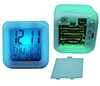 BolerGifts HW-007A Cube Shaped Color Changing Digital Alarm Mood Care Clock with Calendar