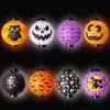 Halloween Decorations Paper Lanterns with LED Light With different style for Halloween Party Supplies Favor