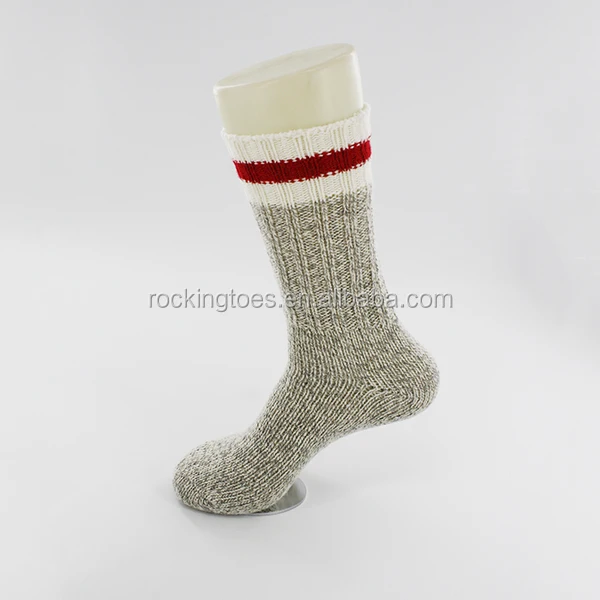 

Custom mens winter thick thermal boot crew socks