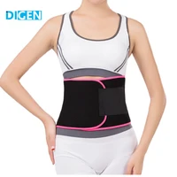 

2019 amazon hot sale adjustable neoprene waist sweat trimmer slimming belt for women
