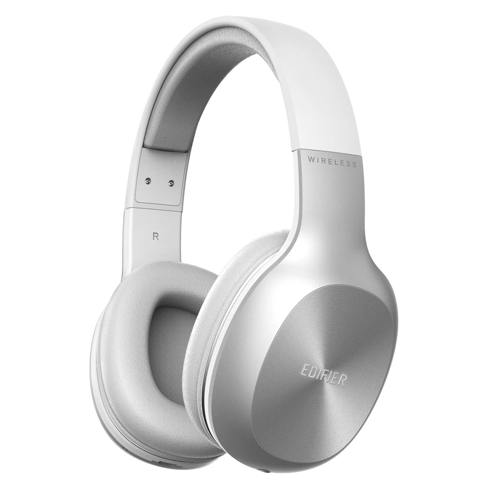 

New arrival wired Mico USB charing line with microphone Edifier W806BT wireless Bluetooth headset, Black/gray/silver