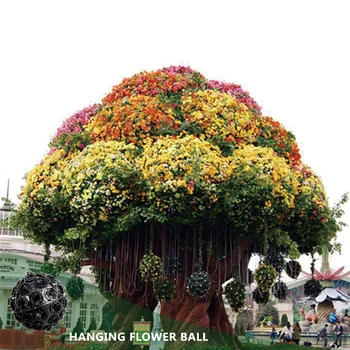 ハーフラウンドフラワーポットハンギングガーデンボールプランターハンギングプラスチックフラワーポット Buy ガーデンボールプランター ぶら下げプラスチック植木鉢 半円形の花のポット Product On Alibaba Com