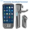 2018 popular New handsfree Mobile phones handheld pda banking software Scanner id card with printer