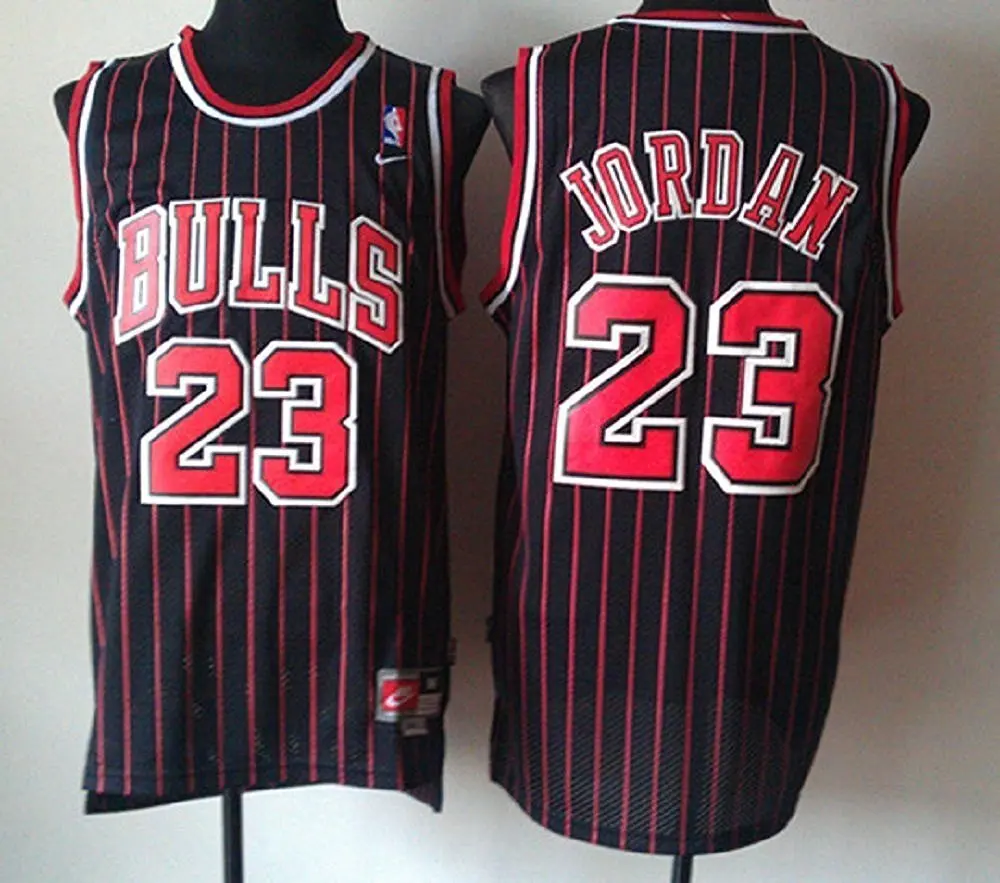 black and red jordan jersey