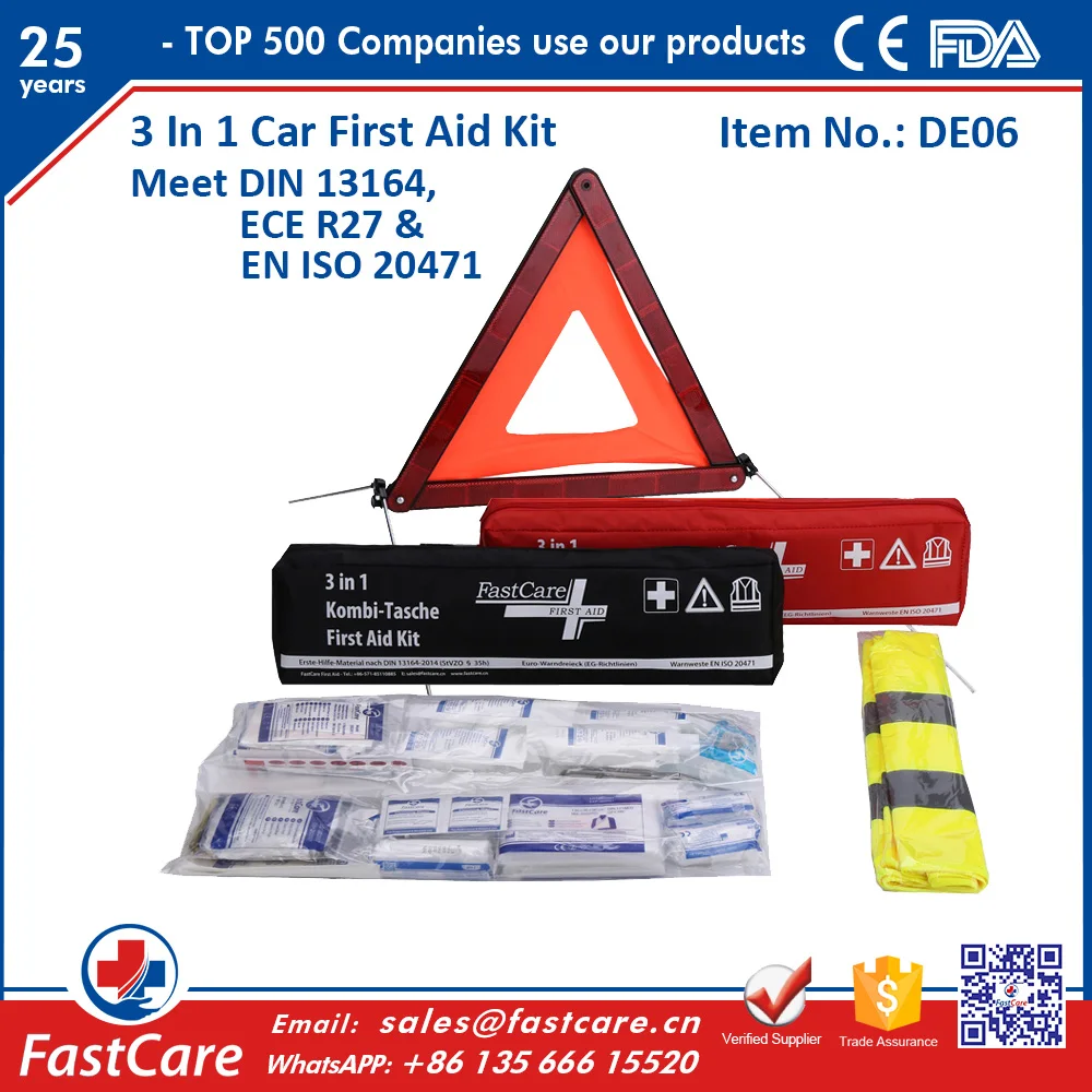 
compact custom plastic waterproof first aid box first aid kit with supplies 