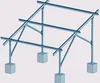 Solar panel mounting structure off grid on the ground
