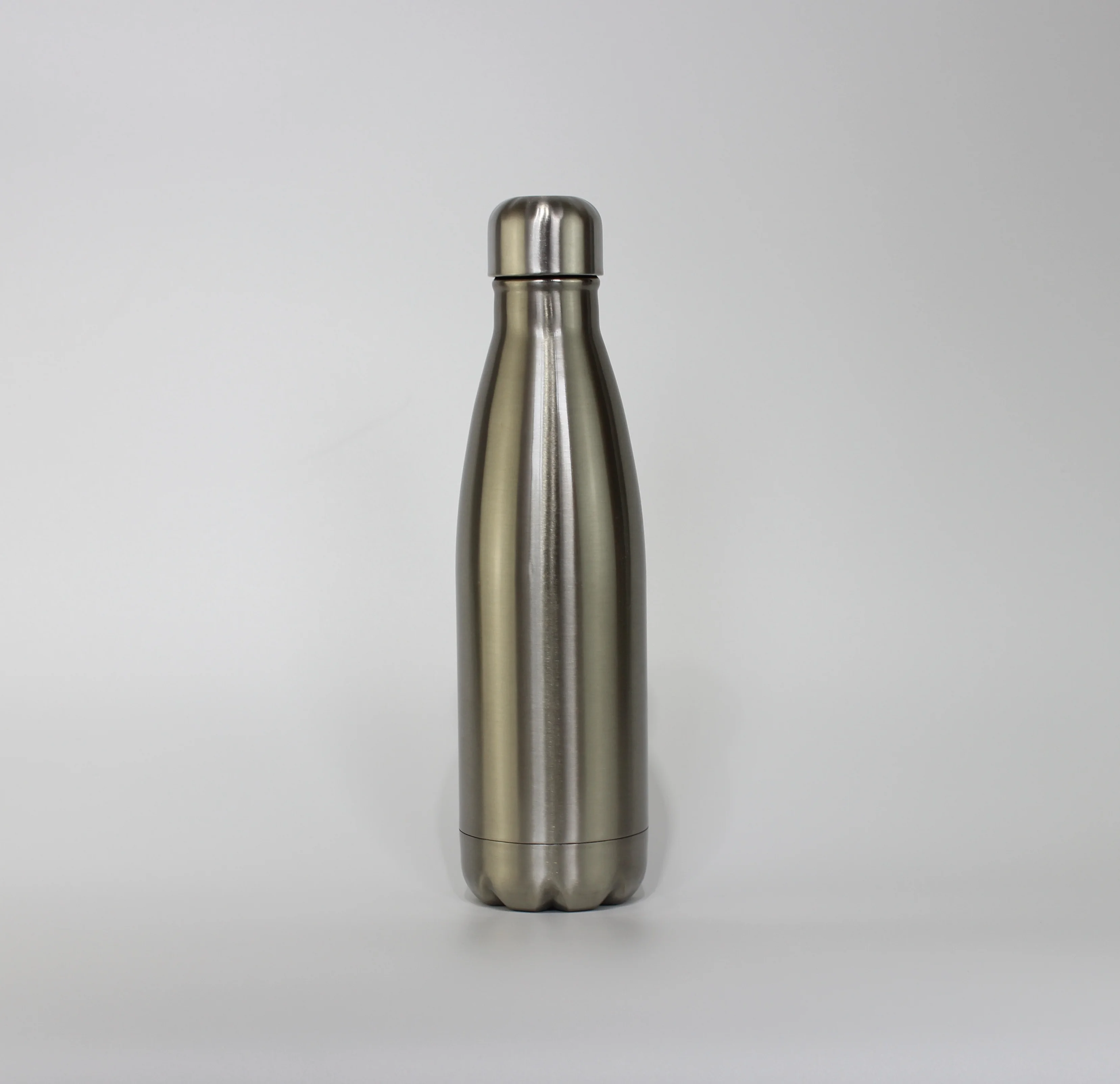 

Portable Outdoor Traveling Sports Bottle Water Flask Thermos Steel Double Deck Vacuum Insulated Mug Cup Tumble, Silver/white