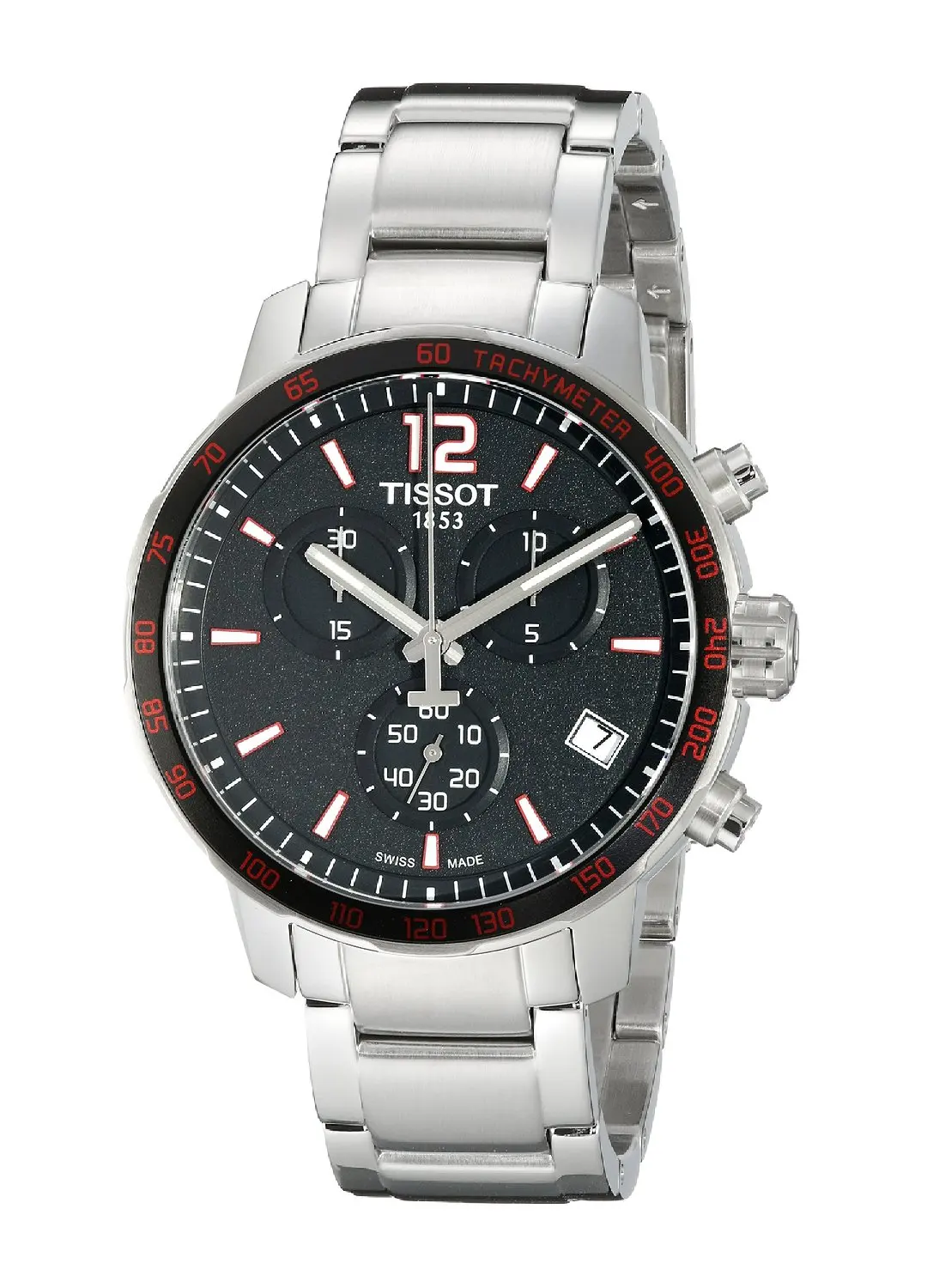 Tissot Men's T0954171105700 Analog Display Swiss Quartz Silver Watch