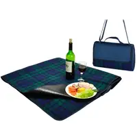 

Solid Outdoor Picnic Throw Travel Blanket with Logo outdoor beach waterproof picnic blanket