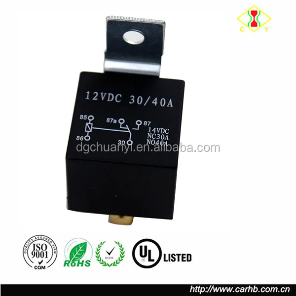 12 Volt Relay With Wiring Harness And Socket