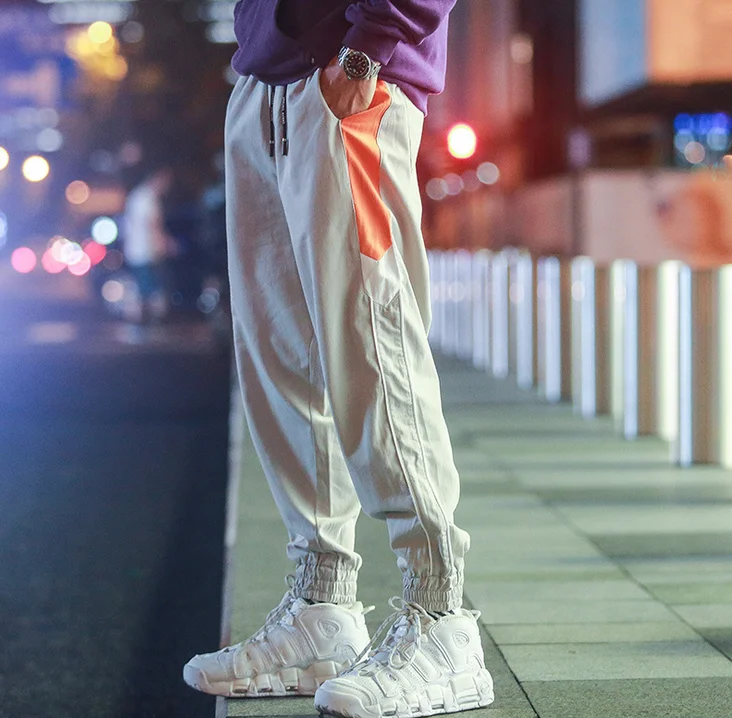 

X86110B wholesale korean mens harem pants man sport track pants trousers, As pictures