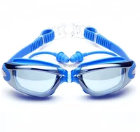 

Amazon Hot Sale Swim Goggles, Swimming Goggles No Leaking Anti Fog UV Protection Triathlon Swim Glasses with Protection Case