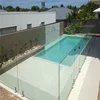 12mm tempered glass frameless stainless steel spigot pool fence panels