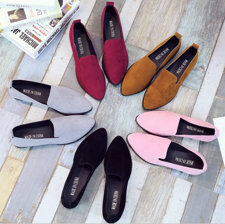 

Fashionable low-heeled heavy-heeled work shoes women casual, 13 colors