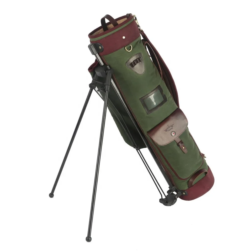 

HIBO Light Weight Custom Canvas Golf Stand Bag For Outdoor
