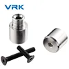 High precision plastic mold straight round interlock locating pin set