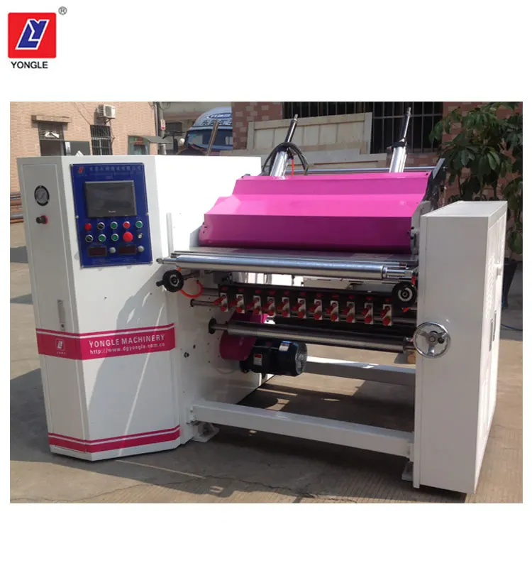 
automatic thermal paper roll rewinding slitter machine 
