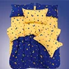 Patchwork bedding set 4pcs, bed linen with 100% polyester microfiber fabric