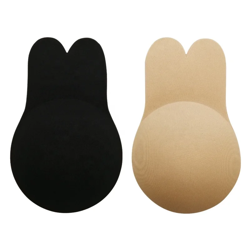 

Women Covers Nipples Cute Sexy Nipple Cover with Silicone Adhesive, Skin black