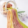 All types of beads for jewelry making high quality imitation glass pearl beads