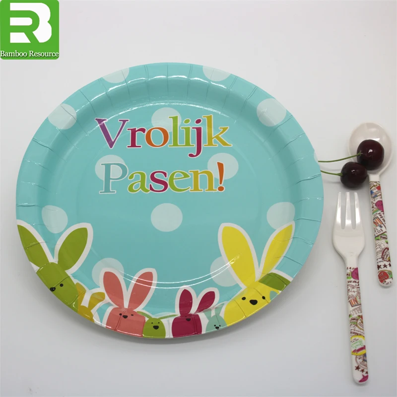 
Disposable printed take away paper salad bowl 