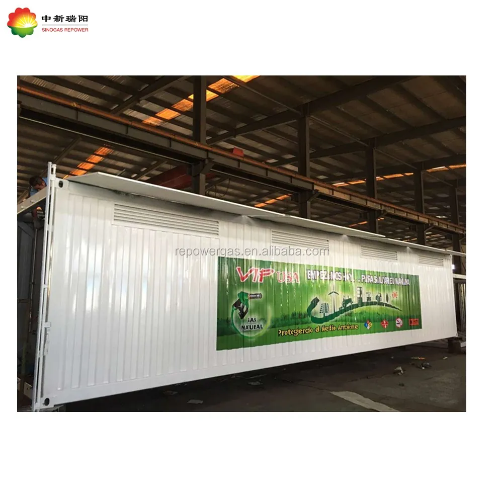 
10-40ft customized CNG cascade cylinder skid mounted container 