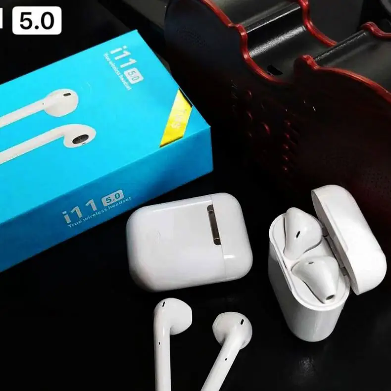 FREE SHIPPING 2019 Advanced Siri Mini In Ear Headphones Wireless Earphone i11 TWS