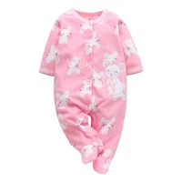 

Wholesale price romper baby clothes fashion cartoon fleece winter baby romper