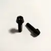 Aerospace Grade 5 Ti6Al4V Titanium Socket Head Cap Screw M5x17 Conical PVD Black acc. to DIN912 or ISO4762
