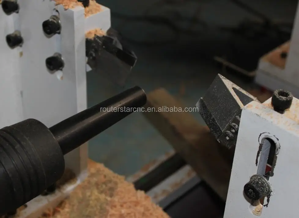 CNC Wooden Turning Lathe Machine for Billiard Cues & Inlays