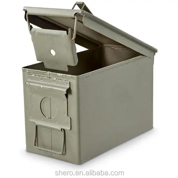

black olive green metal M19A1 M2A1 PA60 PA108 PA120 M548 30 CAL ammo can
