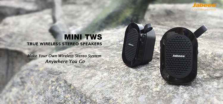 True Wireless Bluetooth Stereo Speakers To Pair with Your Echo Dot - ANKUX.COM