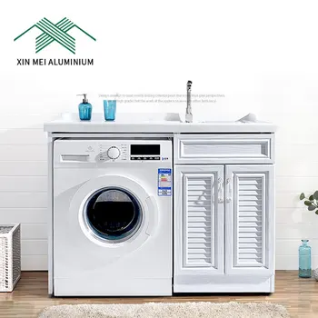 China Suppliers Aluminium Alloy White Laundry Room Sink Cabinet Combo Buy White Laundry Room Cabinets Laundry Sink Cabinet Combo White Laundry