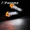 Clear&Smoke LED Lamp Motorcycle Turn Singal Flash Light LED Signal Indicator Lighting Lamp Fit For Most Motorcycles