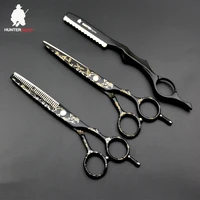 

5.5 inch Barber Scissors Kit hair cutting scissor thinning shear set for hairdressing Salons