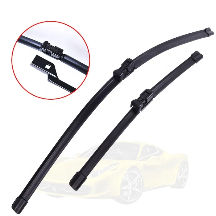 

Car Front Windshield Wiper Blades For Jaguar F- Pace form 2016 2017 Windscreen wipers blades, Black