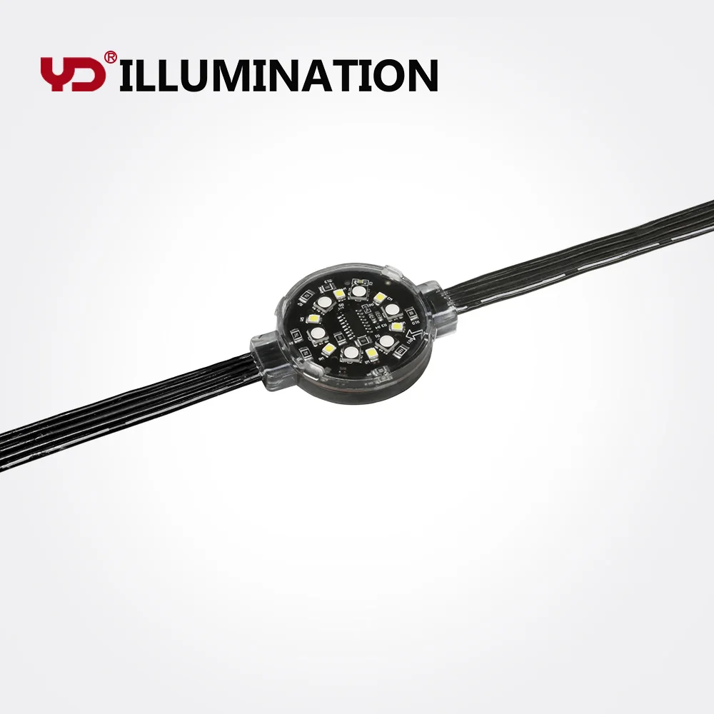 
high lumen ws2801 rgb ip68 led module pixel light for bridge lighting decoration 