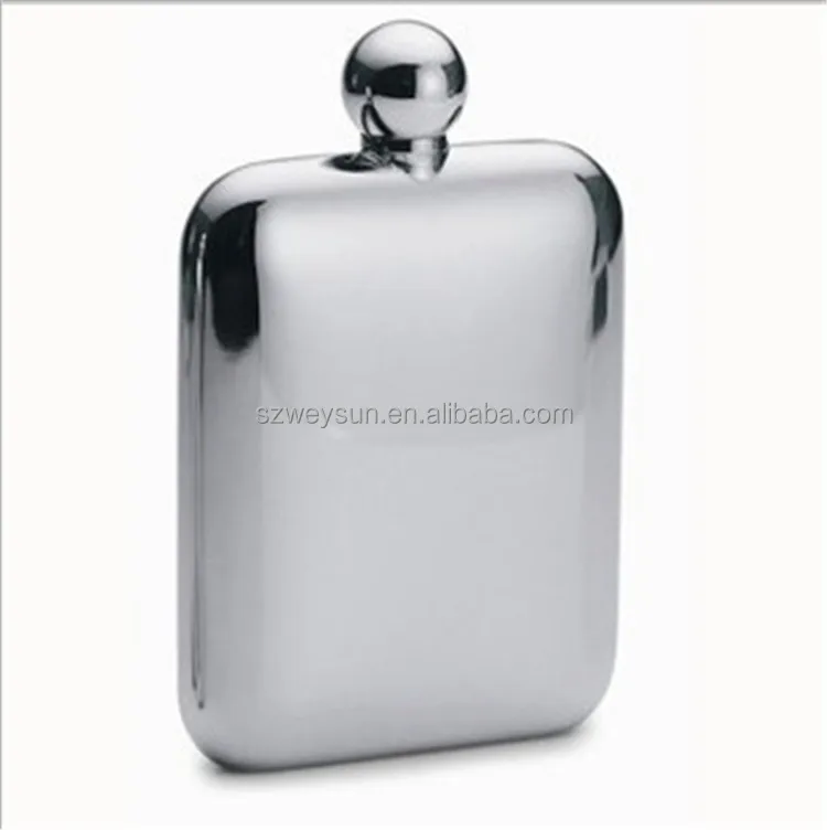 

Men Gift Stainless Steel Hip Flask 6oz Outdoor Portable Hip Flask Mirror Polished Wine Pot Alcohol Flagon with Funnel